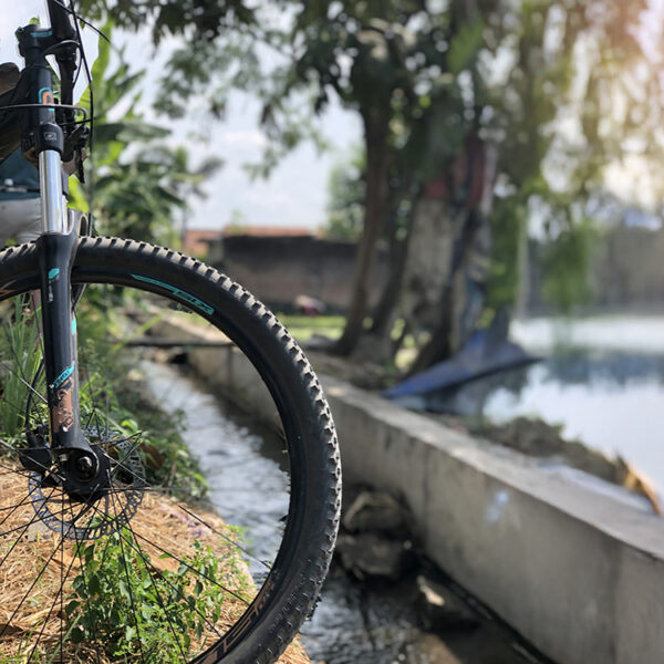 Bicycle tour to a Javanese village