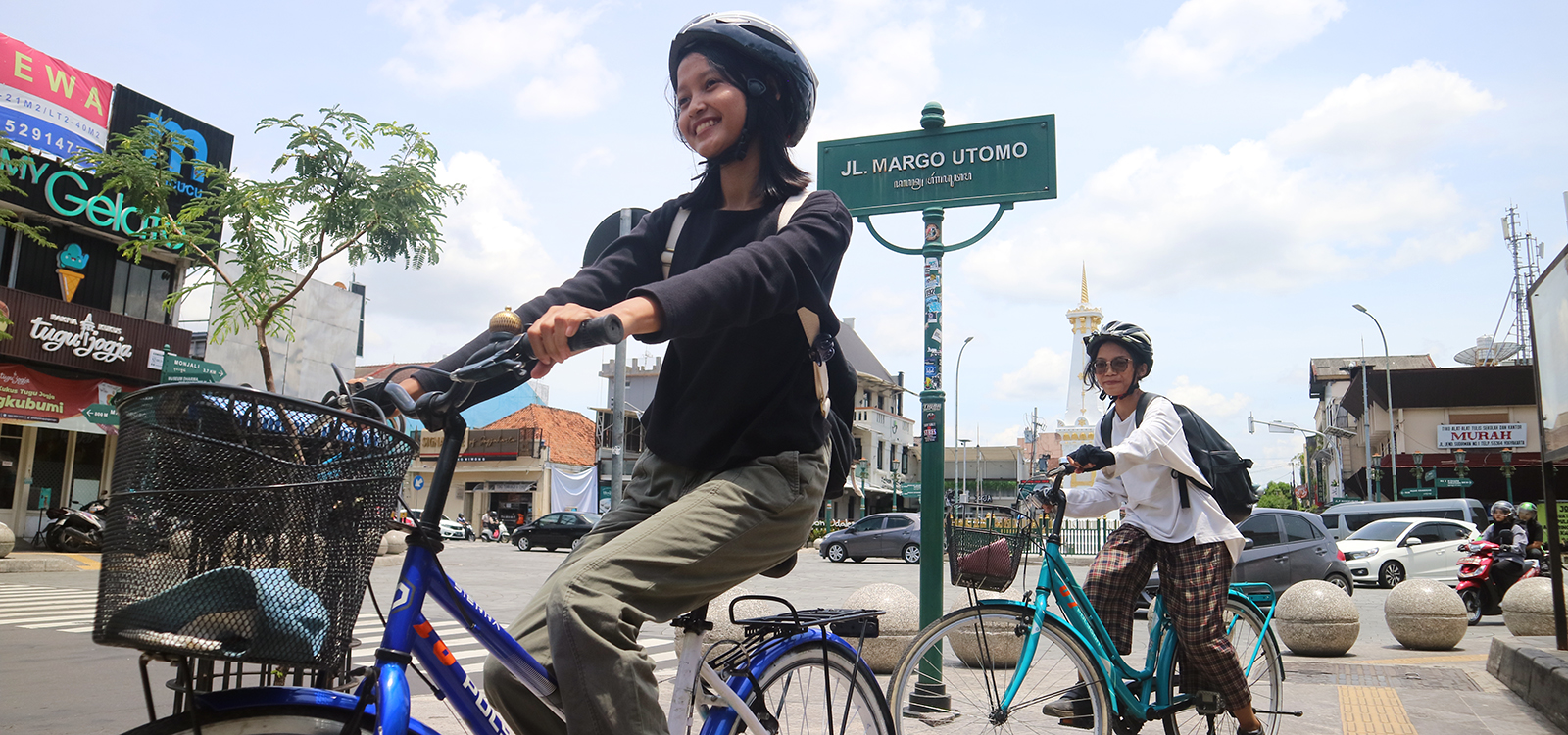 Jogjakarta city tour by bicycle