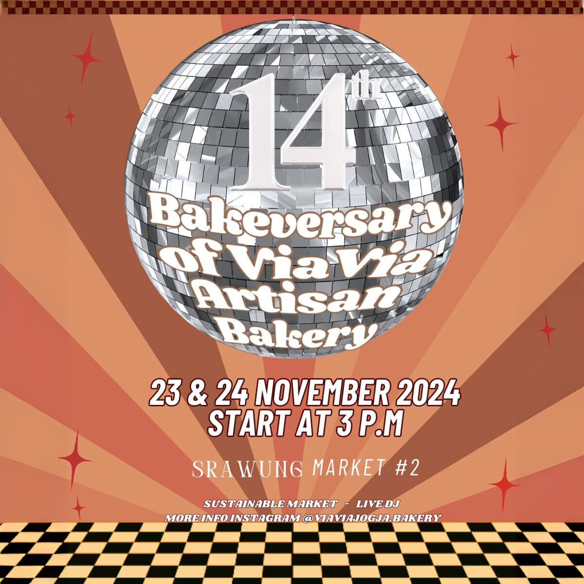 14th Bakeversary Of Via Via Artisan Bakery