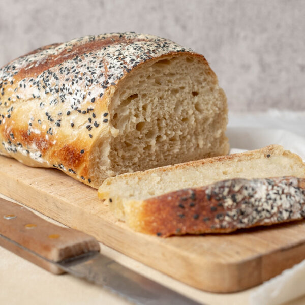 White Sesame Sourdough