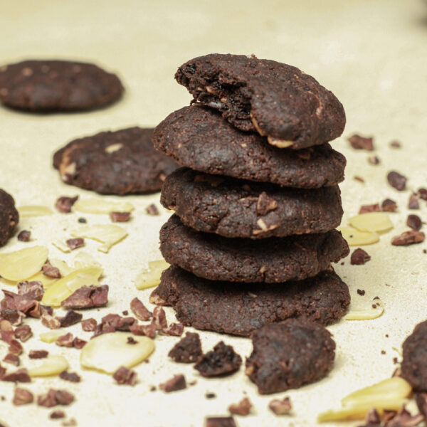 Alchoco Cookies (glutenfree, vegan, less sugar)