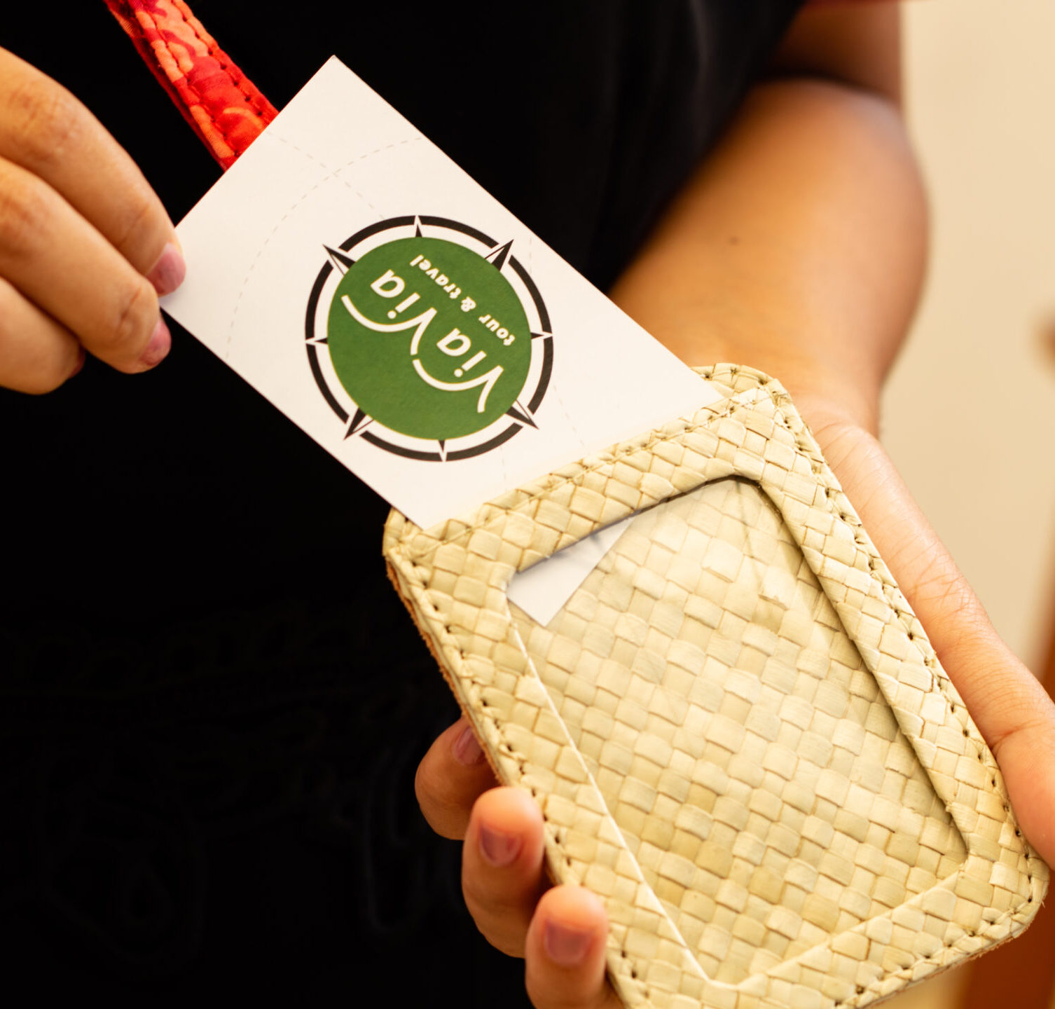 Pandan Laut Name Tag