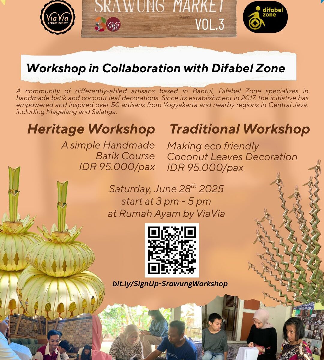ViaVia Artisan Bakery: Worksop with Difabel Zone