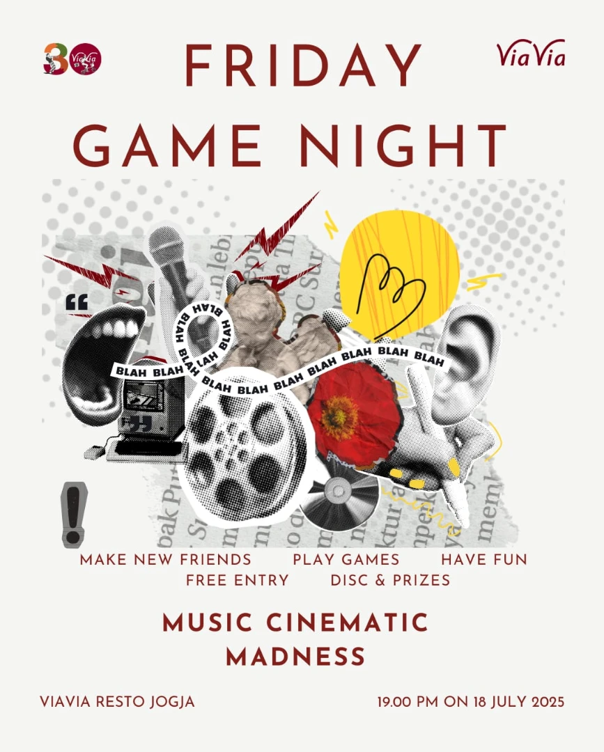 ViaVia Restaurant: Friday Game Night “Music Cinematic Madness”
