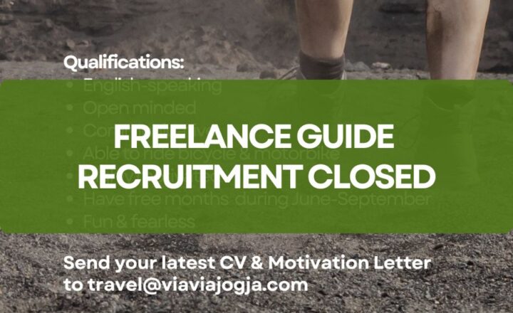 Closed: Freelance Guide Recruitment 2026