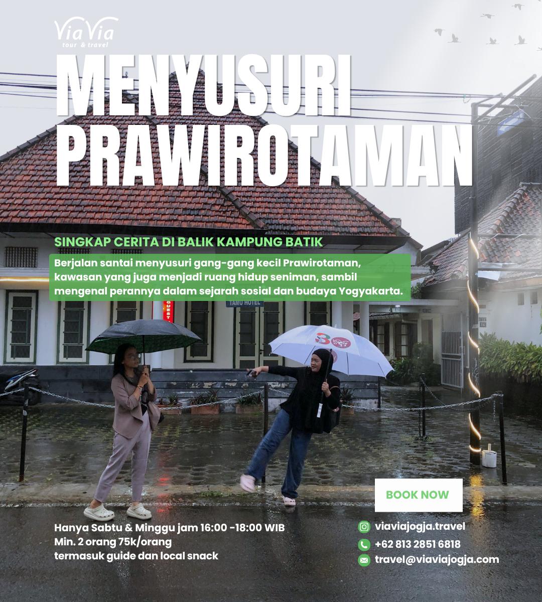 Menyusuri Cerita di Balik Kampung Batik Prawirotaman